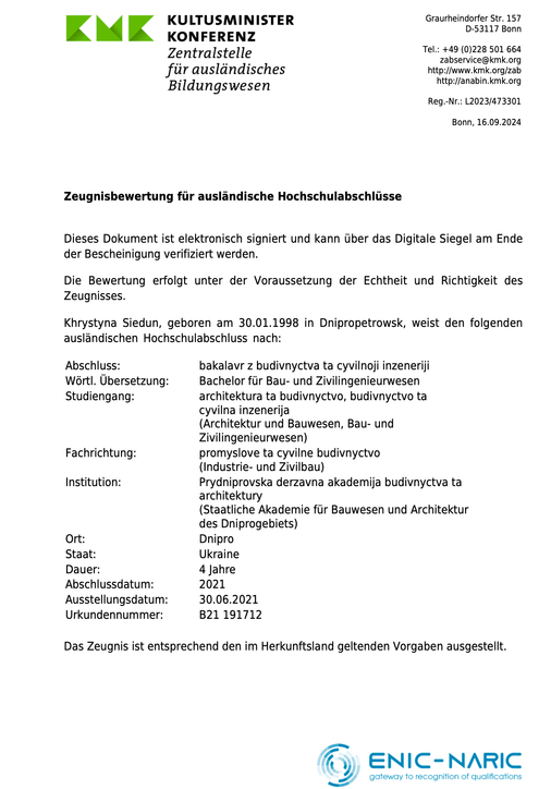 ZAB-Anerkennung